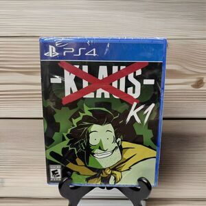 Klaus K1 PS4 Game Hard Copy Games Indie Puzzle Platformer New Sealed Playstation
